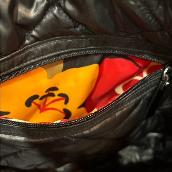 Vera Bradley Bittersweet Pattern Nylon Quilted Reversible Tote - Picture 6 of 8